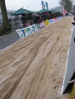 Tervuren-the sand was long and deep with a right hand turn at the end of it.